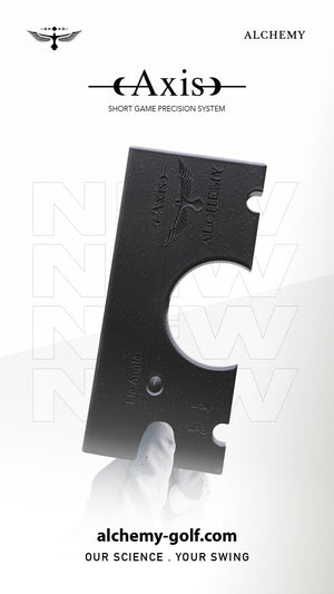 Axis Short Game Training Aid in hand white background