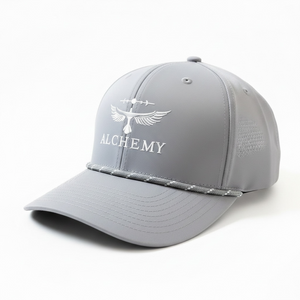 Alchemy Golf Rope Hat gray left view