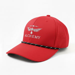 Alchemy Golf Rope Hat red left view