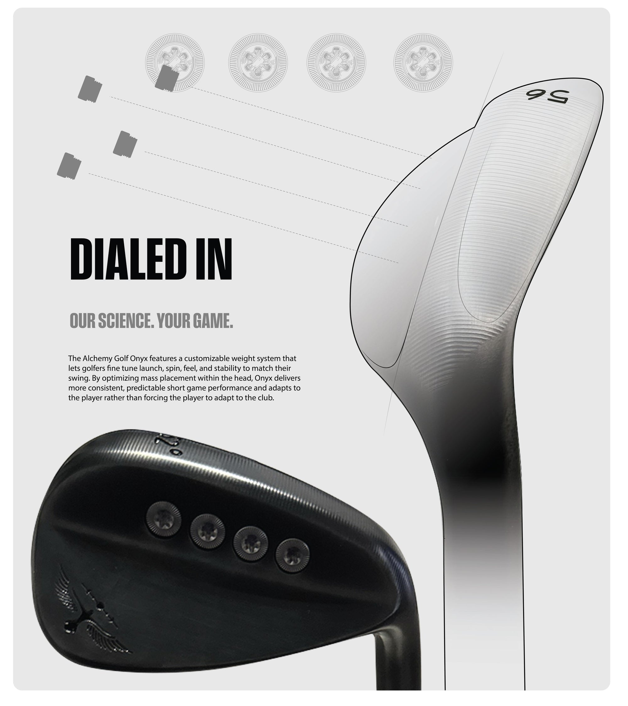 ONYX Premium Forged Wedge - Alchemy Golf