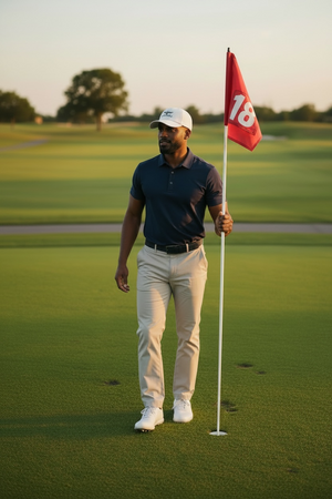 Alchemy Golf Dad Hat lifestyle photo