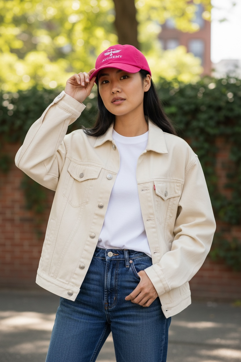 Alchemy Golf Dad Hat lifestyle