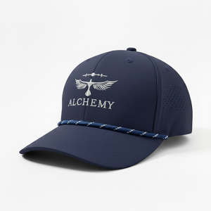 Alchemy Golf Rope Hat blue left view