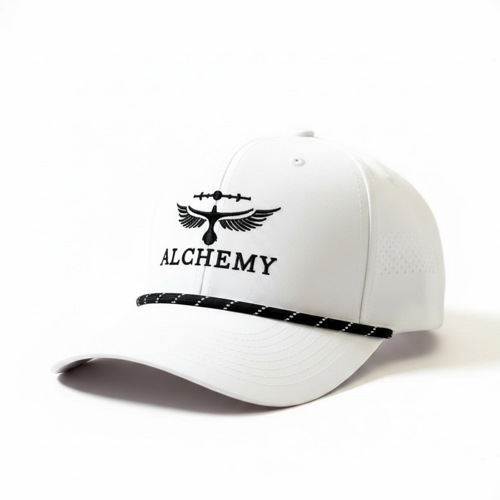 Alchemy Golf Rope Hat white left view