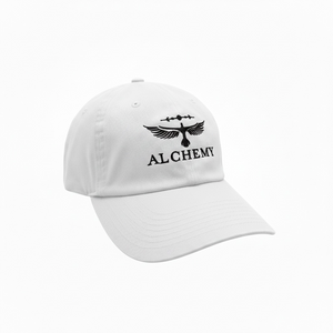 Alchemy Golf Dad Hat white black right view
